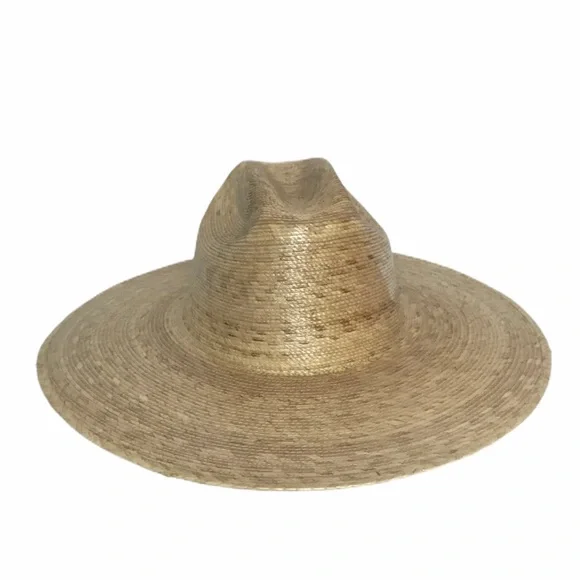 Lack of Color Western Wide Palma Palm Leaf Sun Protection Boho Beach Hat - Picture 2 of 5